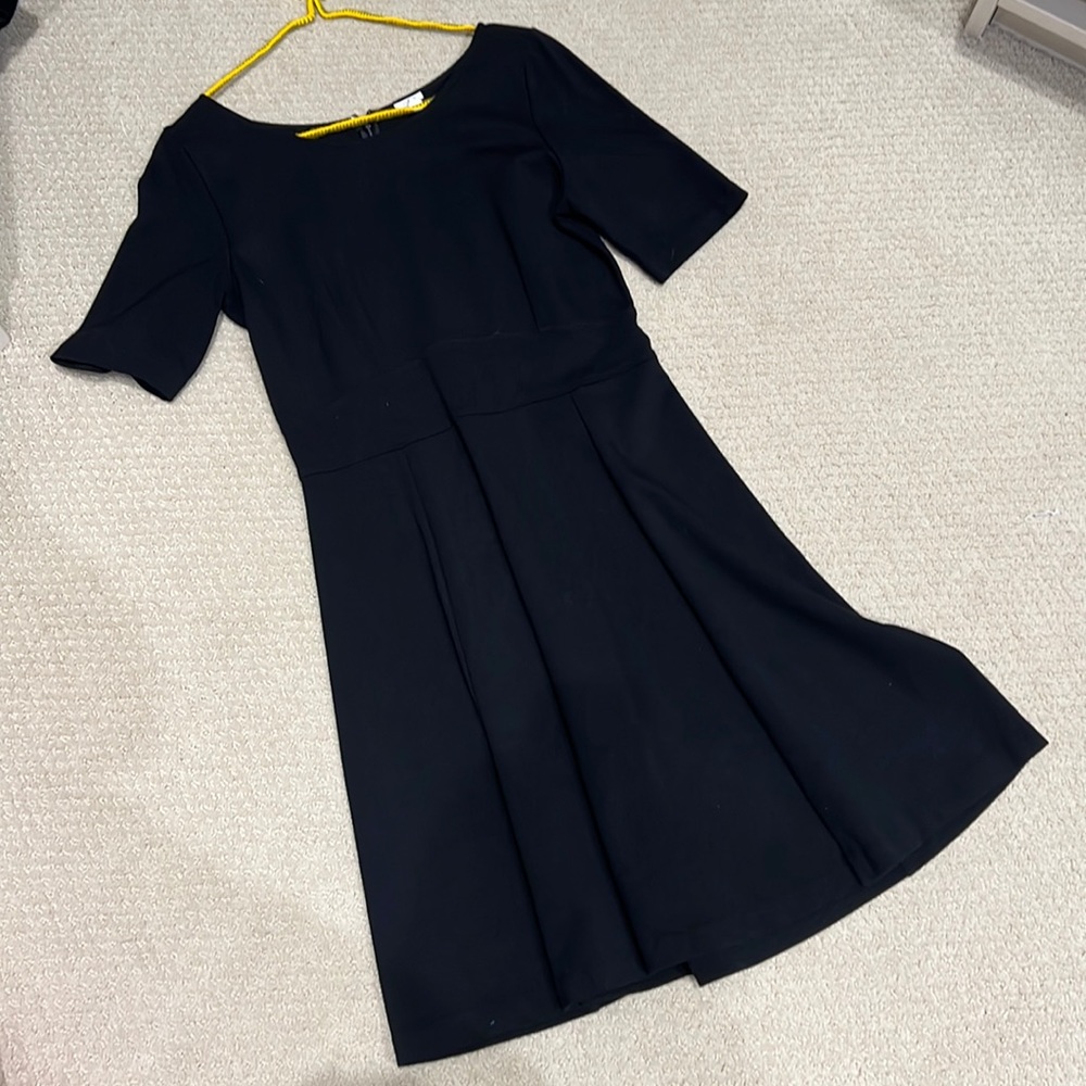 Black J Crew dress